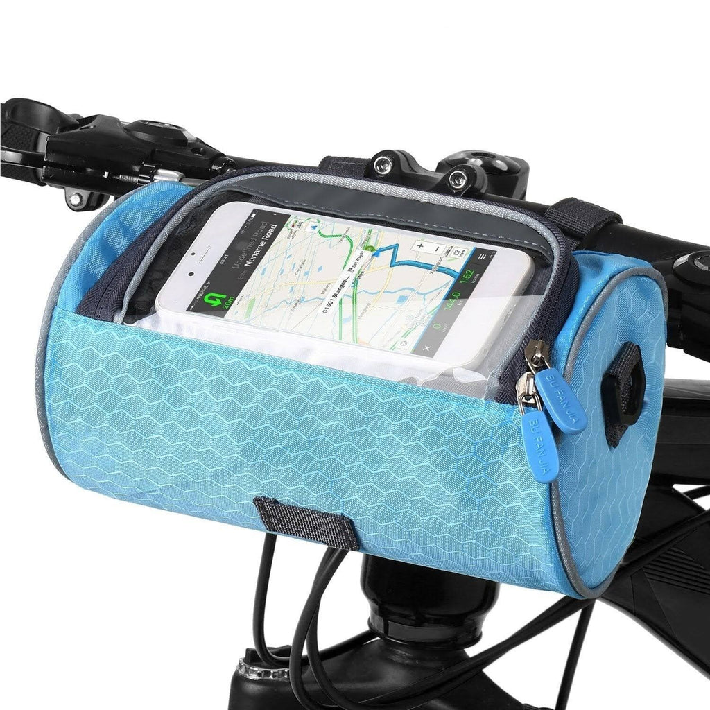 RideVault Waterproof Bike Frame Bag with Touchscreen Phone Pocket