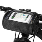 RideVault Waterproof Bike Frame Bag with Touchscreen Phone Pocket
