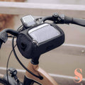 RideVault Waterproof Bike Frame Bag with Touchscreen Phone Pocket