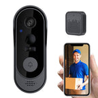 Smart Wireless Video Doorbell with Motion Detection and Night Vision