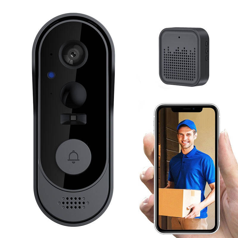 Smart Wireless Video Doorbell with Motion Detection and Night Vision