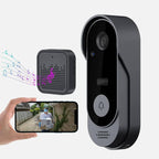 Smart Wireless Video Doorbell with Motion Detection and Night Vision