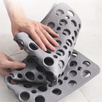 GripFlow Non Slip Shower Mat with Suction Cups for Bathtub and Shower