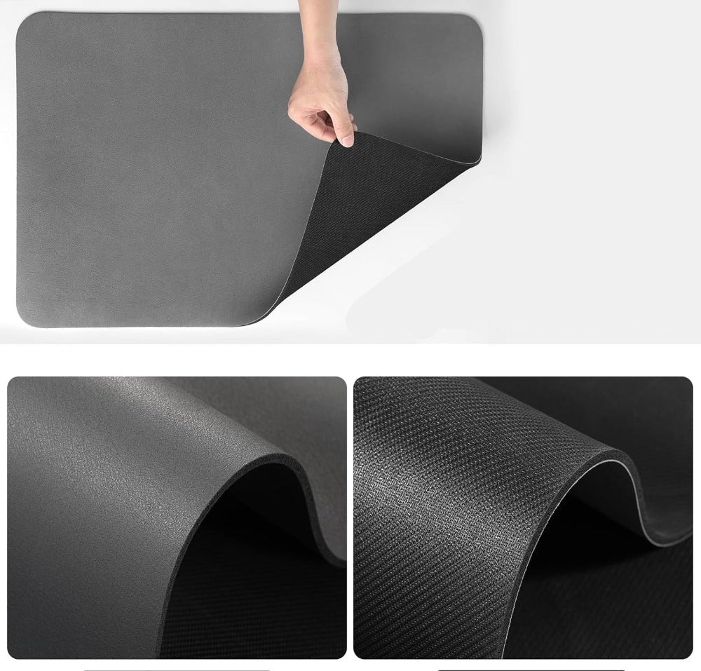 DryNest Water Absorbent Kitchen Drying Mat for Dishes and Glassware