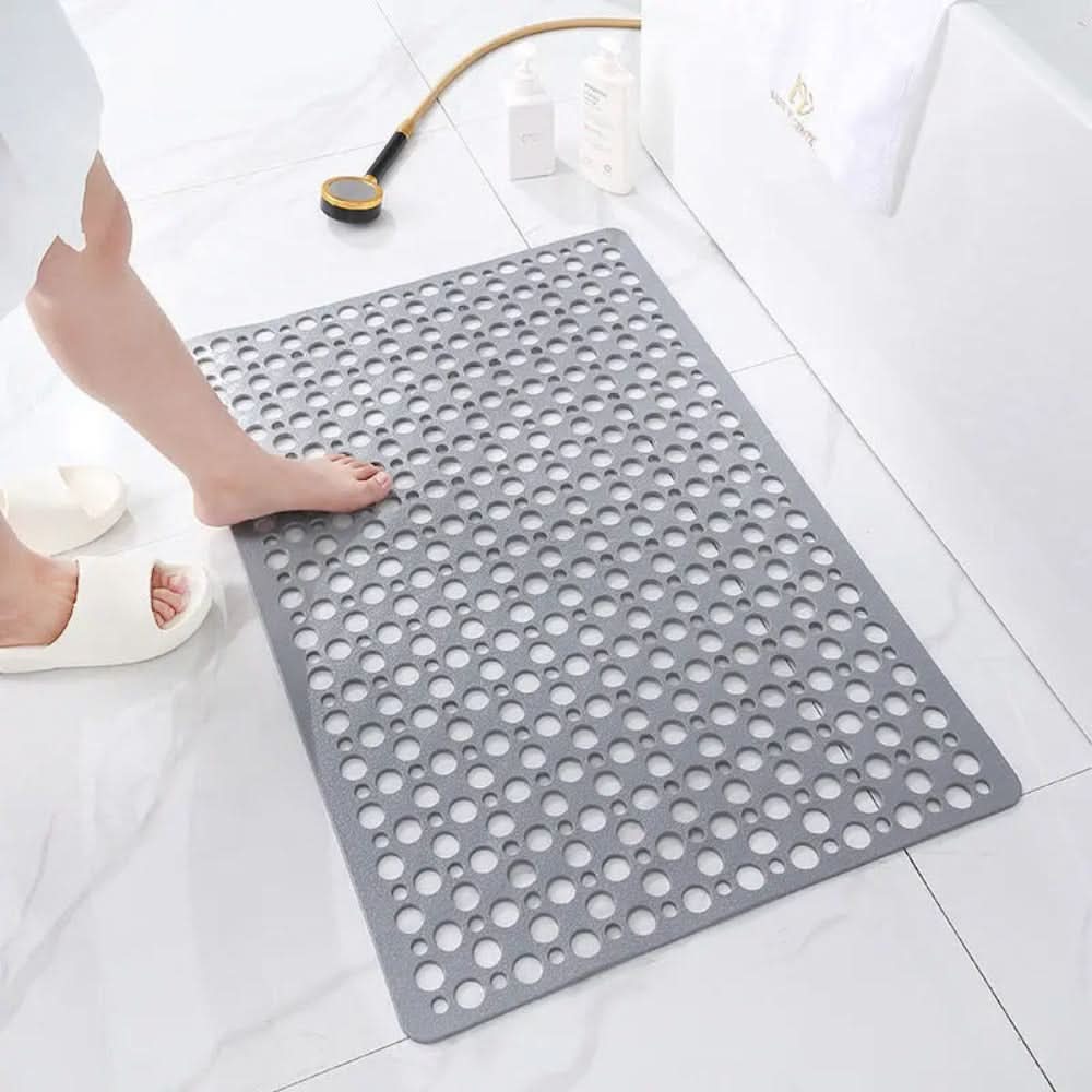 GripFlow Non Slip Shower Mat with Suction Cups for Bathtub and Shower