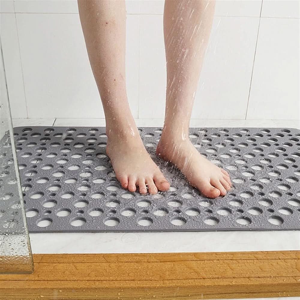 GripFlow Non Slip Shower Mat with Suction Cups for Bathtub and Shower