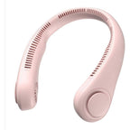 CoolNeck Wearable Air Circulation Fan - Hands Free, 5 Speed Settings