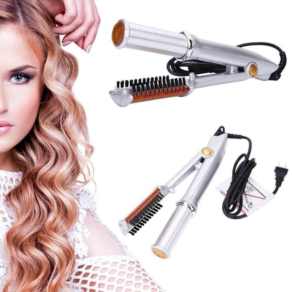 StyleFusion 2 in 1 Hair Styler Curling and Straightening Tool