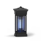 UV Grid Flying Insect Eliminator with Steel Grid and Removable Insect Trap