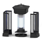 UV Grid Flying Insect Eliminator with Steel Grid and Removable Insect Trap