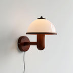 BoisLume Wall Light Wood Mushroom Style
