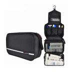 Hanging Travel Toiletry Organizer Bag with Metal Hook, Water-Resistant, Foldable, 24x15x10 cm