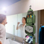 TravelMate Hanging Toiletry Bag | Foldable Multi-Compartment Travel Organizer
