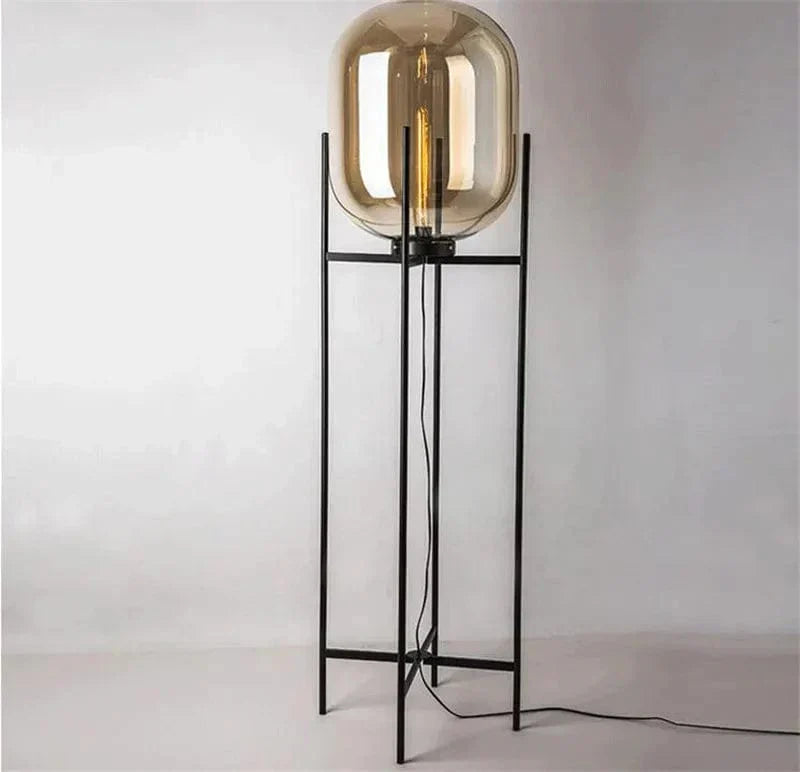 Fuméria Table Lamp Smoked Glass Modern Minimalist Design