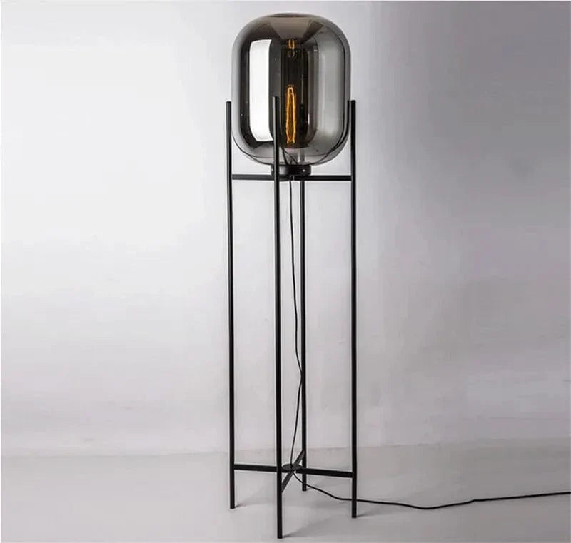 Fuméria Table Lamp Smoked Glass Modern Minimalist Design
