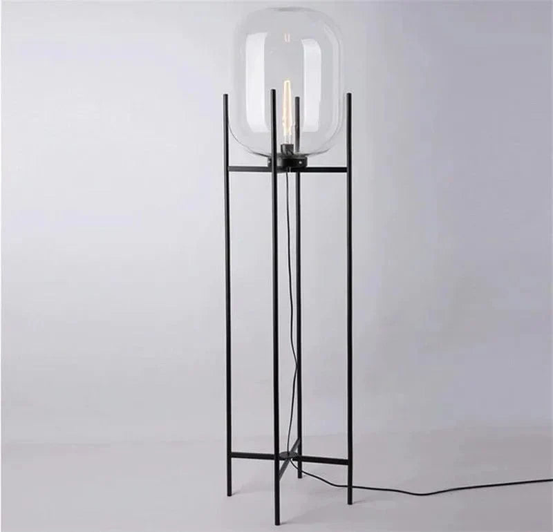 Fuméria Table Lamp Smoked Glass Modern Minimalist Design