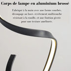Luméra Arc Élégant Lampadaire LED Moderne Télécommandé