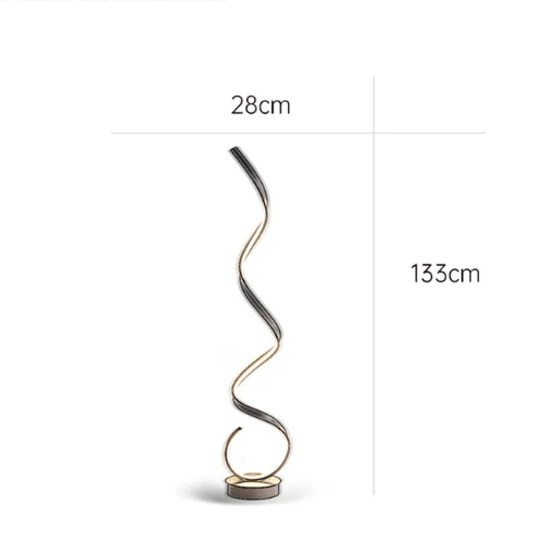 Luméra Arc Élégant Lampadaire LED Moderne Télécommandé
