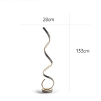 Luméra Arc Elegant Modern LED Floor Lamp with Remote Control