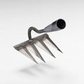 RootMaster Stainless Steel Garden Weeding Rake for Soil Cultivation