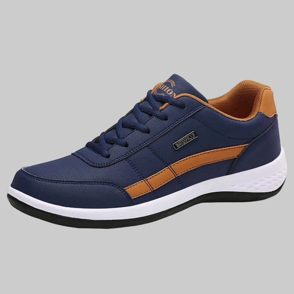 Bravion Leather Comfort Shoes for Men Classic Everyday Smart Casual