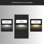 Velunis Applique Murale LED de Lecture Moderne Double Faisceau