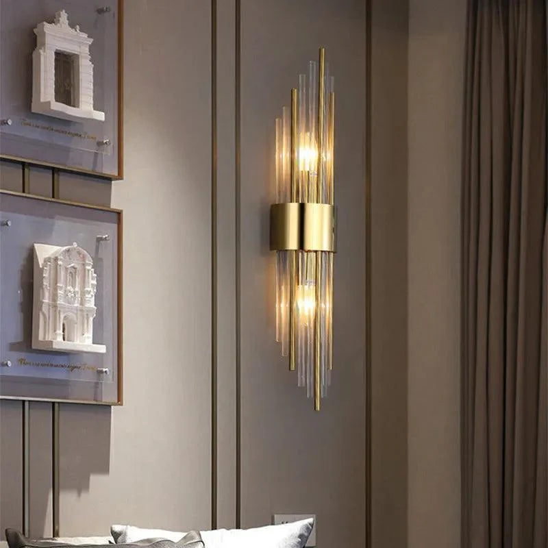 Veloria Applique Murale Cristal Design Moderne