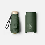 Compact Pocket Weather Shield Umbrella - UV Blocking Lightweight Travel