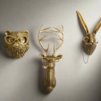 Orvani Décoration Murale Tête d’Animal en Résine