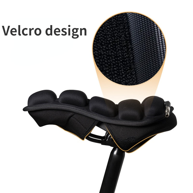RideCloud Ergonomic Bike Seat Cushion with Shock-Absorbing Comfort Pad