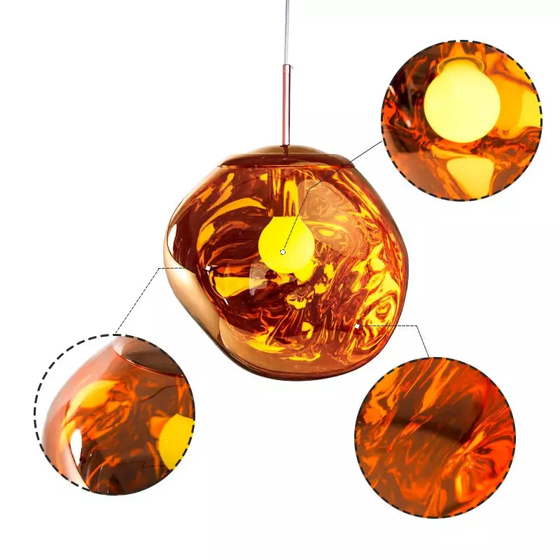 Modern Organic Pendant Light E27 Ceiling Lamp