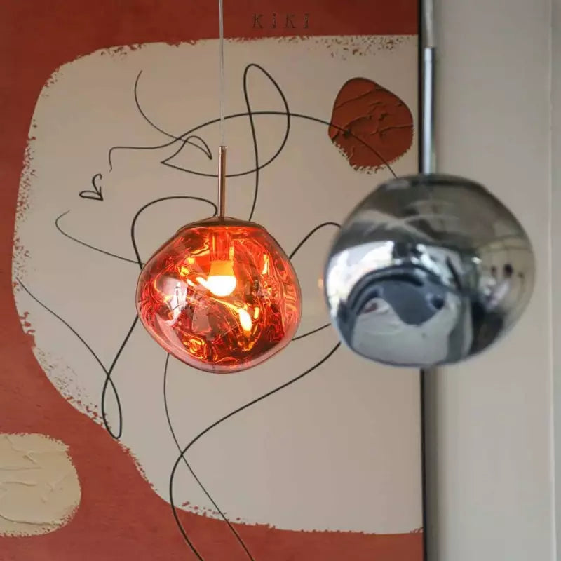 Modern Organic Pendant Light E27 Ceiling Lamp