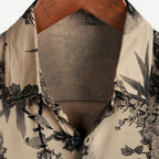 Briarhaven Floral Short Sleeve Shirt for Men Lightweight Summer Shirt