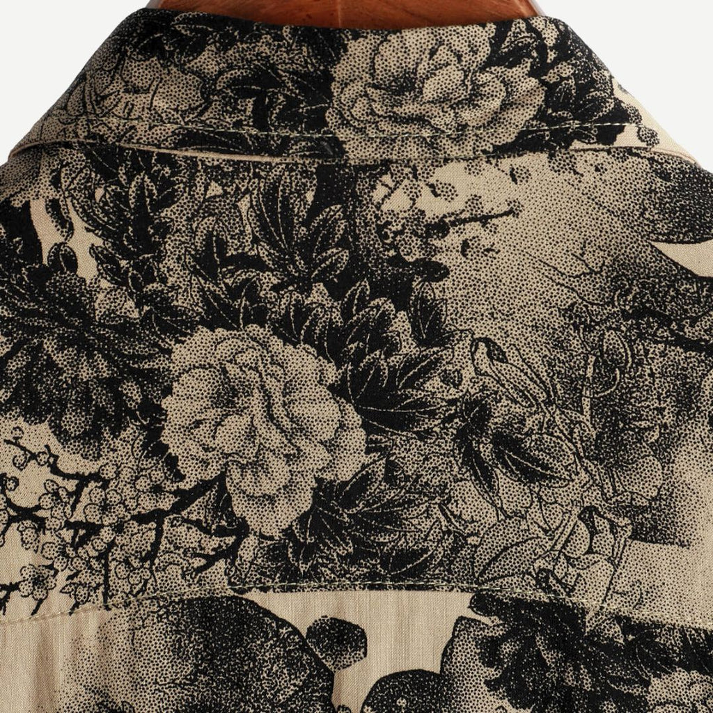 Briarhaven Floral Short Sleeve Shirt for Men Lightweight Summer Shirt