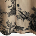 Briarhaven Floral Short Sleeve Shirt for Men Lightweight Summer Shirt