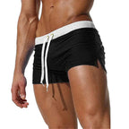 Seabrook Quick Dry Swim Shorts for Men Adjustable Beach Shorts
