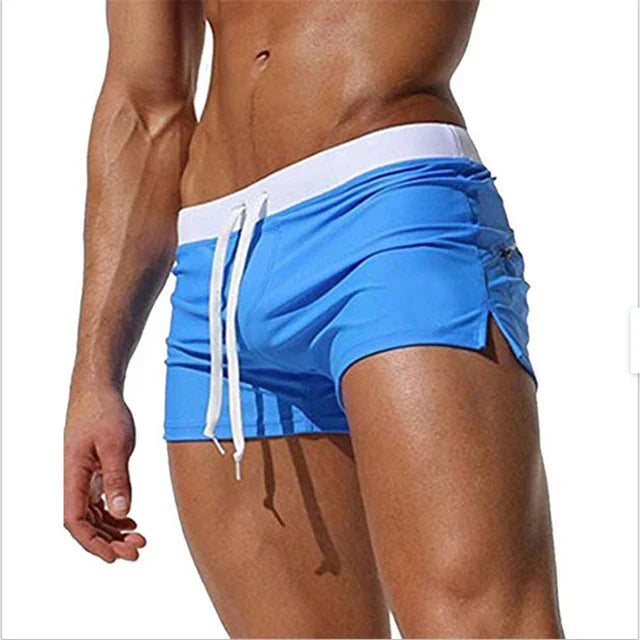 Seabrook Quick Dry Swim Shorts for Men Adjustable Beach Shorts