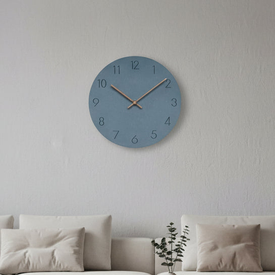 Nordic Silent Wooden Wall Clock 29 cm