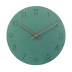 Nordic Silent Wooden Wall Clock 29 cm