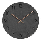 Nordic Silent Wooden Wall Clock 29 cm