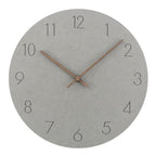 Nordic Silent Wooden Wall Clock 29 cm