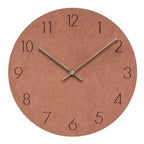 Nordic Silent Wooden Wall Clock 29 cm