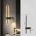Velunis Modern LED Wall Reading Light with Double Beam