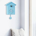 Classic House Cuckoo Wall Clock with Auto Night Mode and Pendulum
