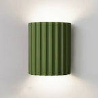 SculptAura Modern Resin LED Wall Sconce for Living Room and Hallway