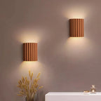 SculptAura Modern Resin LED Wall Sconce for Living Room and Hallway