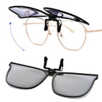 VisionFlip Polarised Clip-On Sunglasses with Flip-Up UV400 Lenses