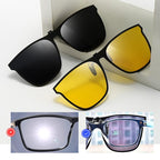 VisionFlip Polarised Clip-On Sunglasses with Flip-Up UV400 Lenses