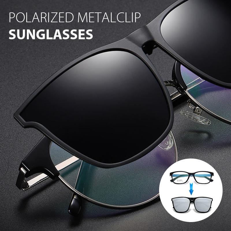 VisionFlip Polarised Clip-On Sunglasses with Flip-Up UV400 Lenses
