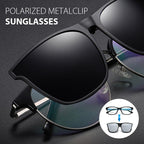 VisionFlip Polarised Clip-On Sunglasses with Flip-Up UV400 Lenses